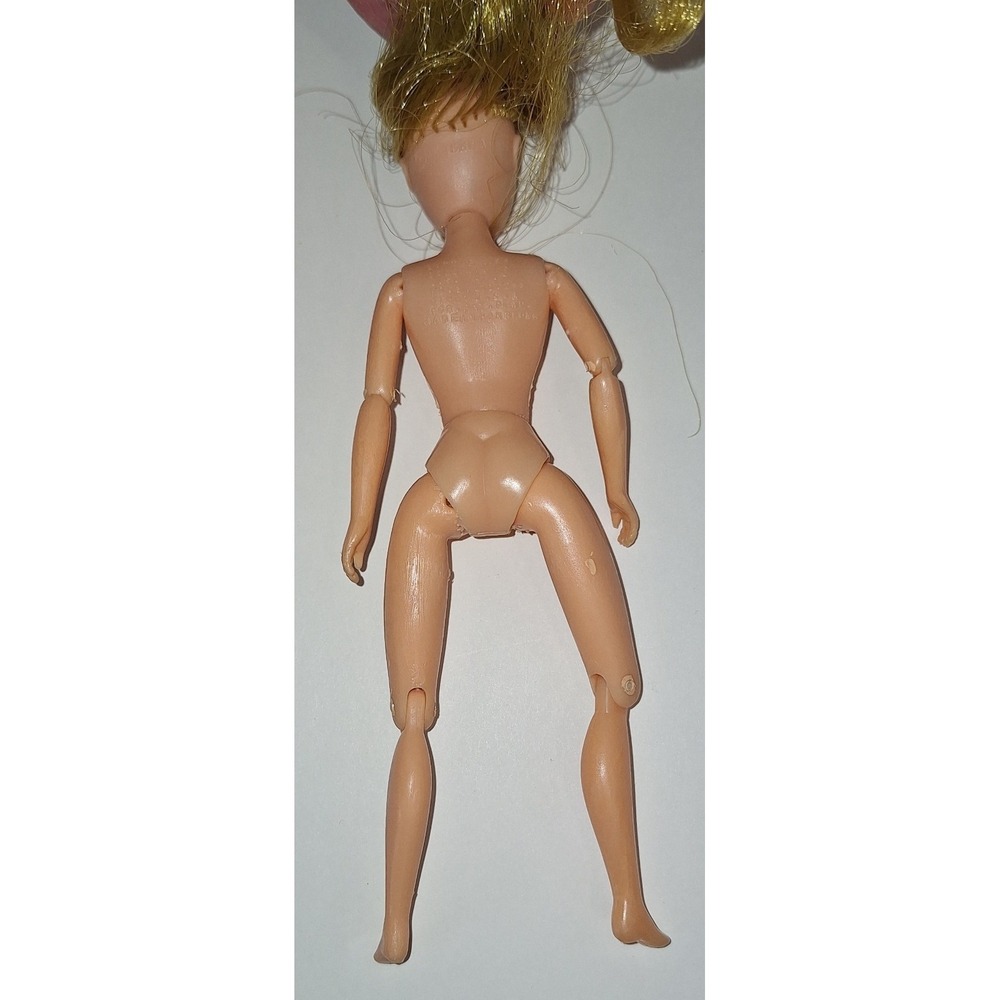 Little Miss Dollykin 1970 6.5" jointed doll Uneeda Hong Kong original - Picture 5 of 10